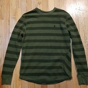 stripped long sleeve shirt